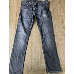 Boss Hugo Boss Men's Denim Stretch Jeans Black 33x30 Made in Italy Milan